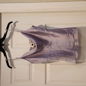 Floreal sleeveless cowl top